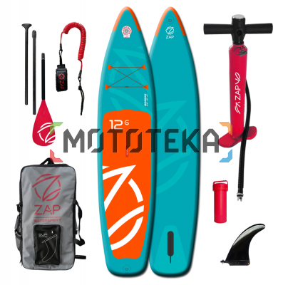 Надувная доска для sup - бординга Zap (Зап) Breeze 12'6