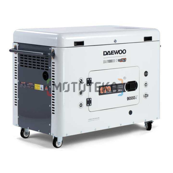 Электрогенератор дизельный Daewoo (Дэу) DDAE 11000DSE - 3