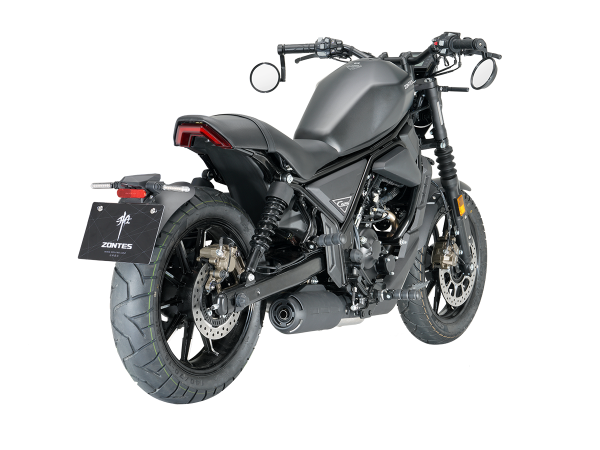 Мотоцикл дорожный Zontes (Зонтес) ZT125-C (4T ZT152MI EFI) 16/16 (2024 г.) чёрный с ПТС | Мототека